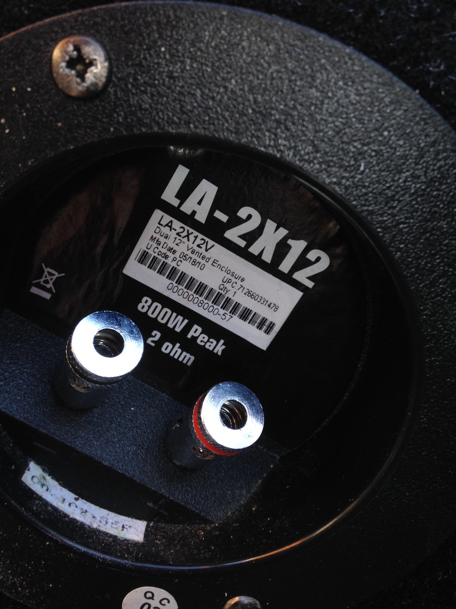 Lightning Audio LA-2X12V : Amazon.nl: Electronics & Photo